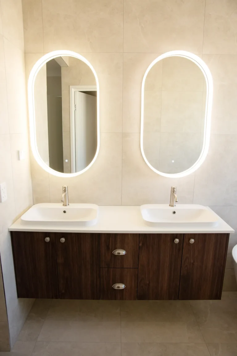 His and hers sink bathroom vanity