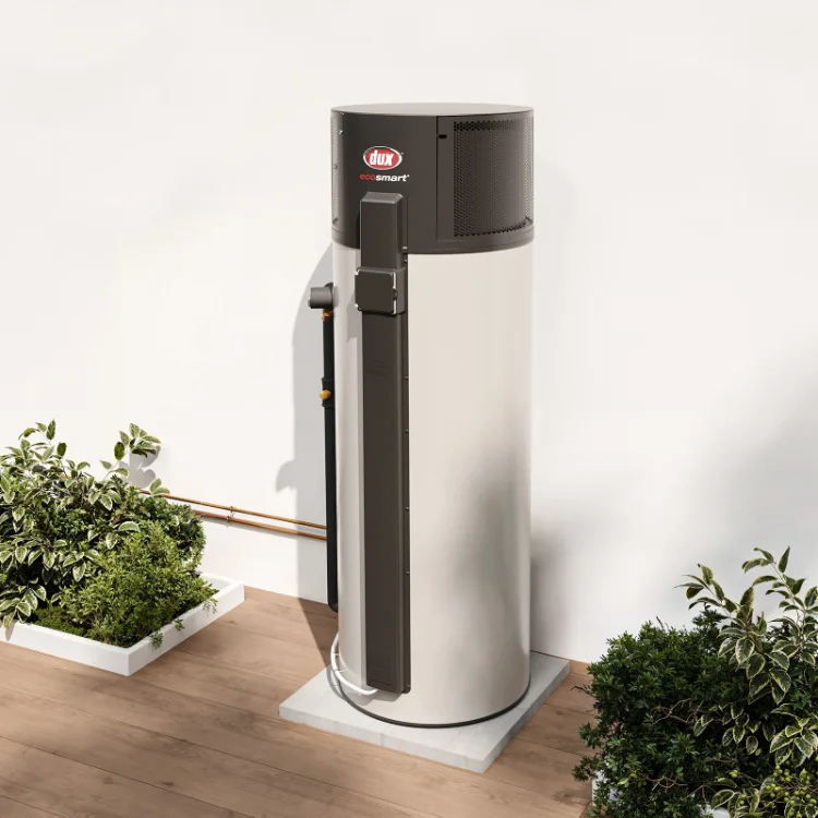 DHC Energy dux heat pump hot water